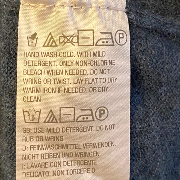 Isaac Mizrahi Live Teal Cashmere Tunic Sweater Size Medium - Picture 5 of 11